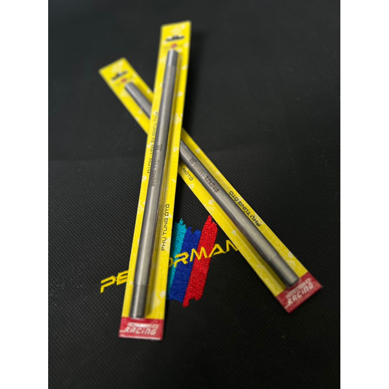 Cốt inox 304 2 đầu bánh xe trước sau Inox 304 các size cứng cáp gắn cho nhiều dòng xe Honda ,Ya,…ko tán