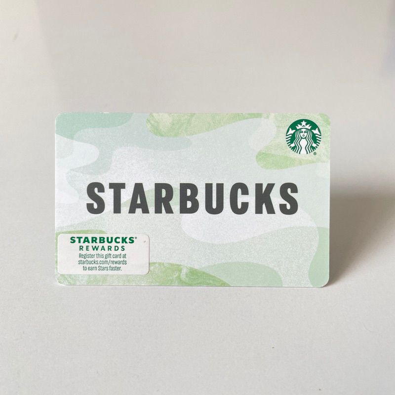 3119-21 THẺ STARBUCKS GIẤY US BRANDNAME 2022 (thẻ đã sử dụng, dùng để sưu tầm)