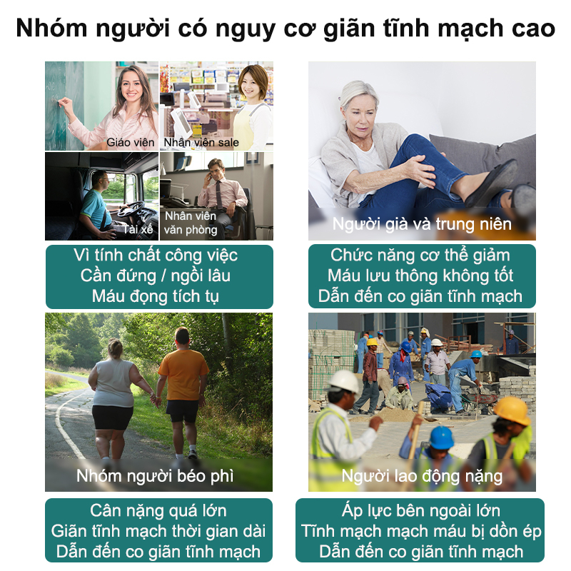 Kem suy giãn tĩnh mạch 20g giúp giảm đau mỏi tê phù chuột rút do suy giãn tĩnh mạch thúc đẩy tuần hoàn máu