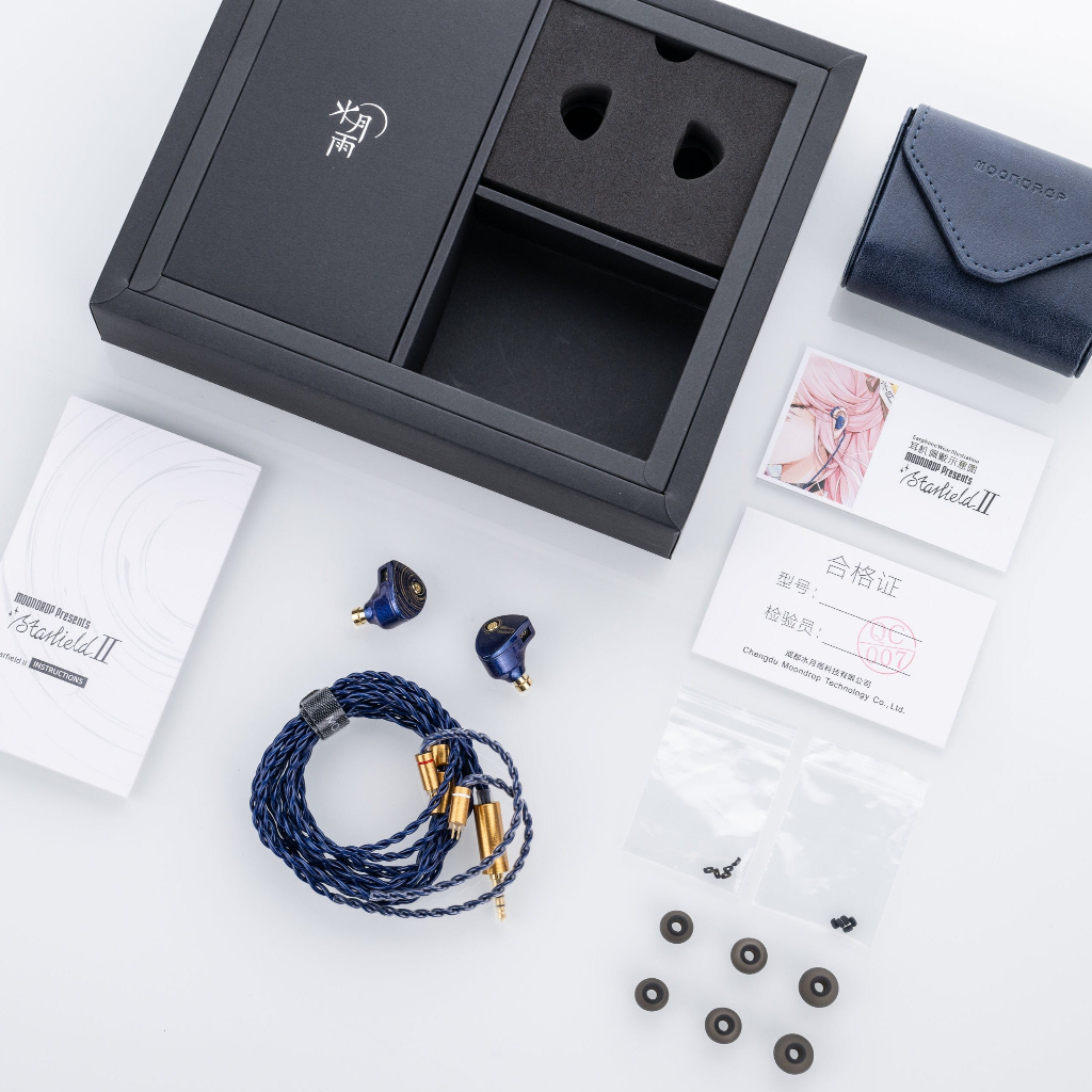 Tai Nghe Moondrop Starfield 2 Hifi InEar | ACOUSTIC CLASSICAL VOCAL POP | Dynamic 10mm Composite hợp kim Mg-Li