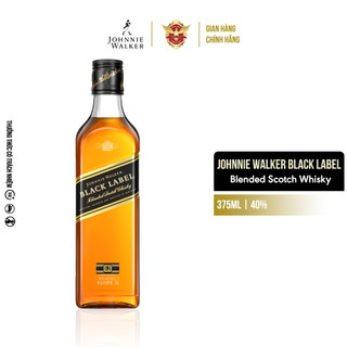 Rượu Johnnie Walker Black Label Blended Scotch Whisky 40% 375ml - Thượng Hạng