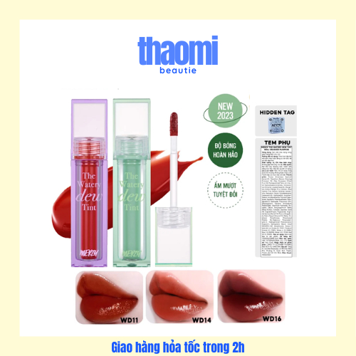 Son Tint Bóng Merzy The Watery Dew Tint 4g