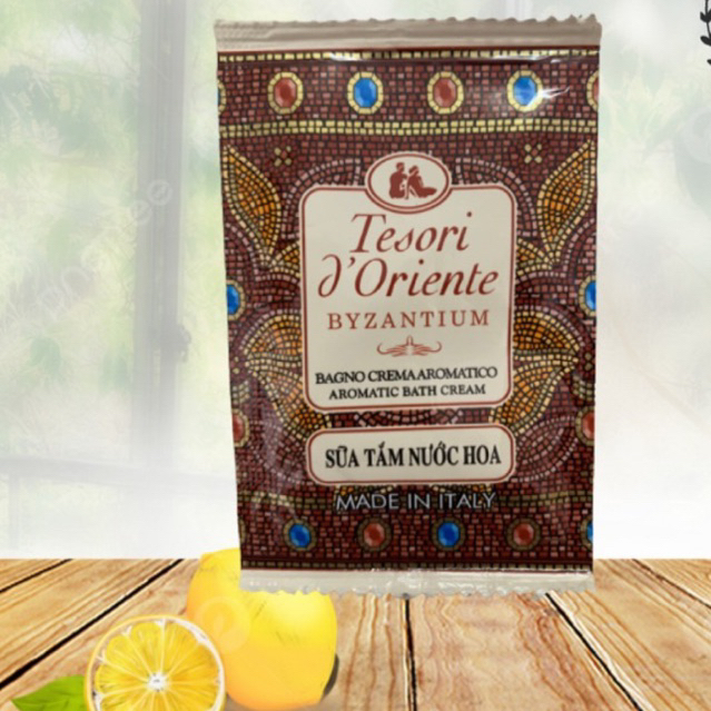 Sữa tắm hương nước hoa Tesori hoa sen