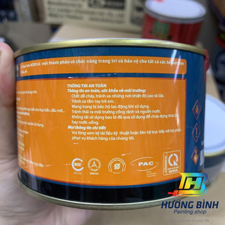 [Lon 400g] TIP - Sơn sắt mạ kẽm, inox, gỗ hệ 1K (mã từ K070M - K082, K092, K093)