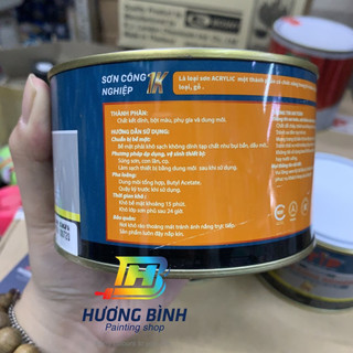 [Lon 400g] TIP - Sơn sắt mạ kẽm, inox, gỗ hệ 1K (mã từ K070M - K082, K092, K093)