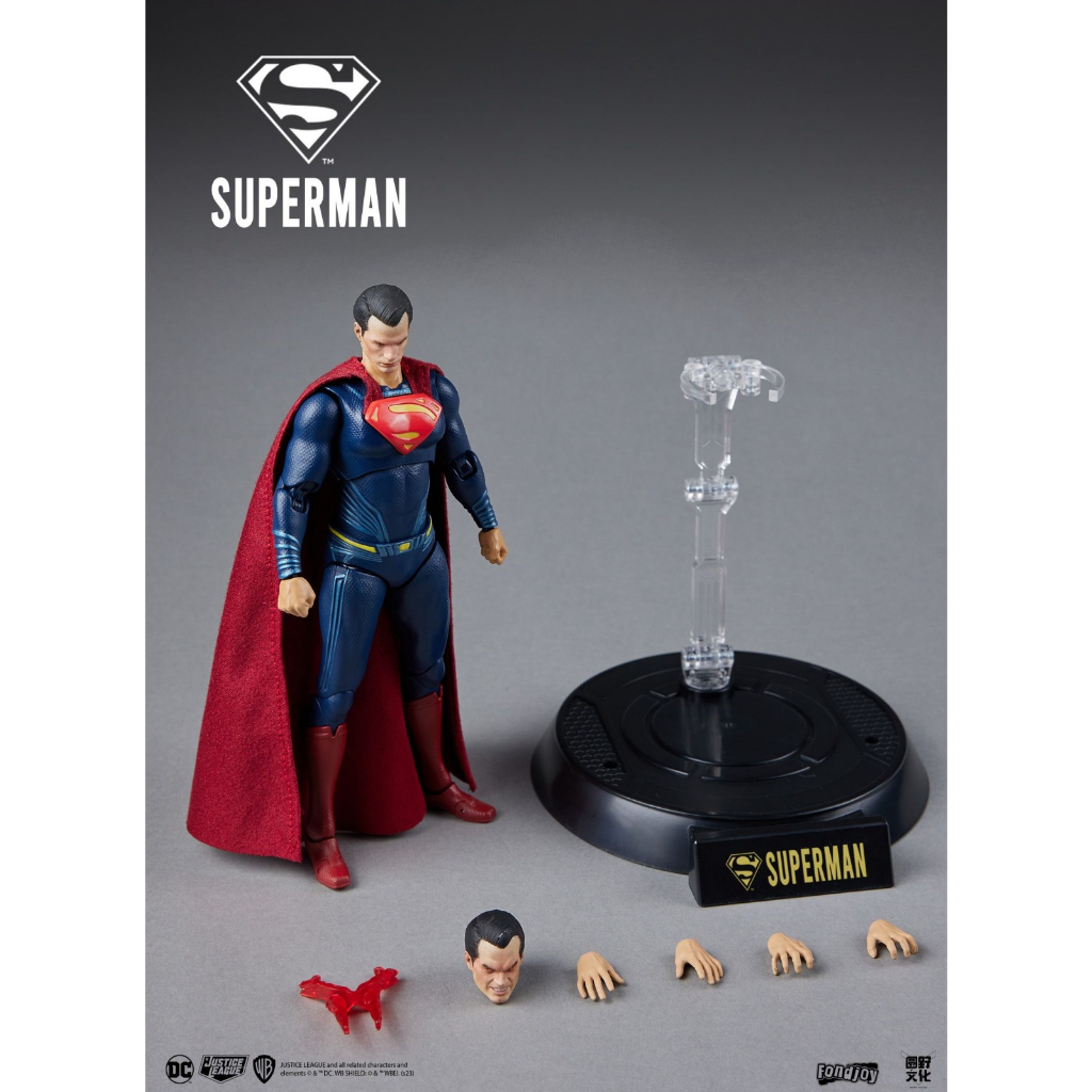 Mô hình DC Superman Justice League Tỷ lệ 1/9 Action Figure