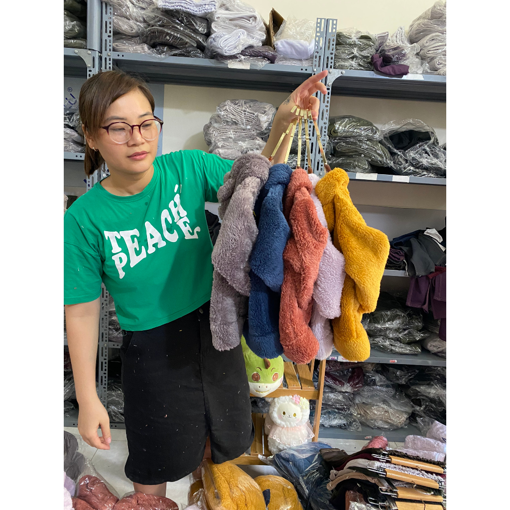 Áo Khoác Lông Cho Bé Trai, Bé Gái từ 8-45kg