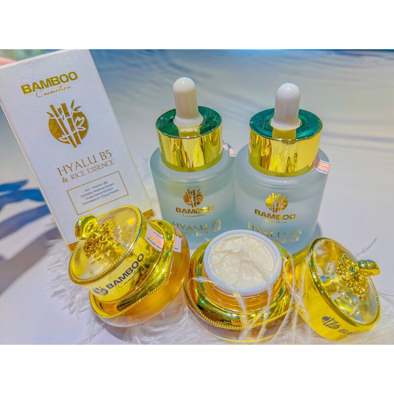 Combo kem face lụa bamboo+serum tái sinh da Mẫu mới 8- 2023