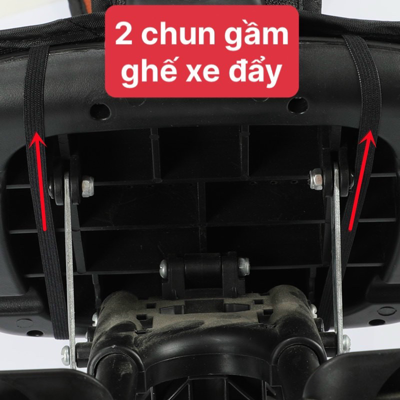 LN189-Lót ghế xe đẩy gấp gọn cho bé