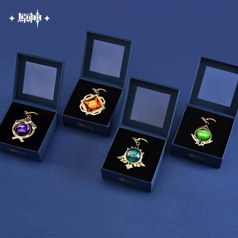 Móc khóa Vision Hệ Nguyên Tố Genshin Impact