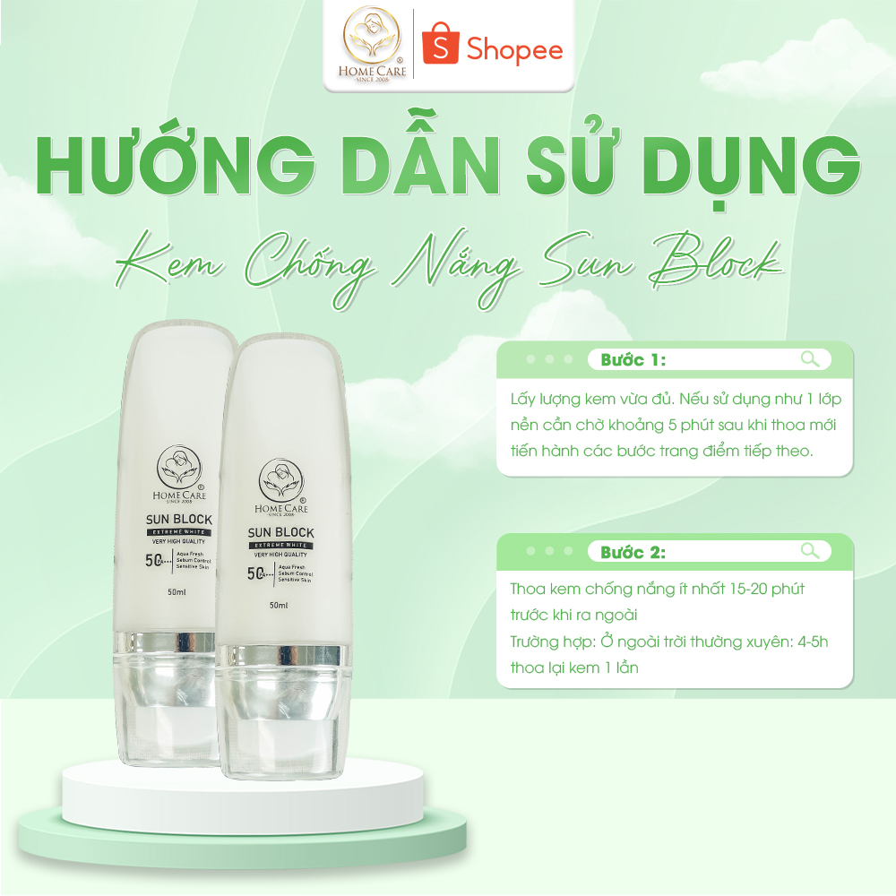 Kem chống nắng Homecare Sun Block PA 50+++