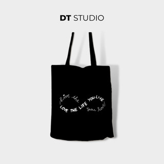 Túi tote túi vải canvas DTSTUDIO thoải mái đựng đồ vừa laptop chất vải 100% cotton