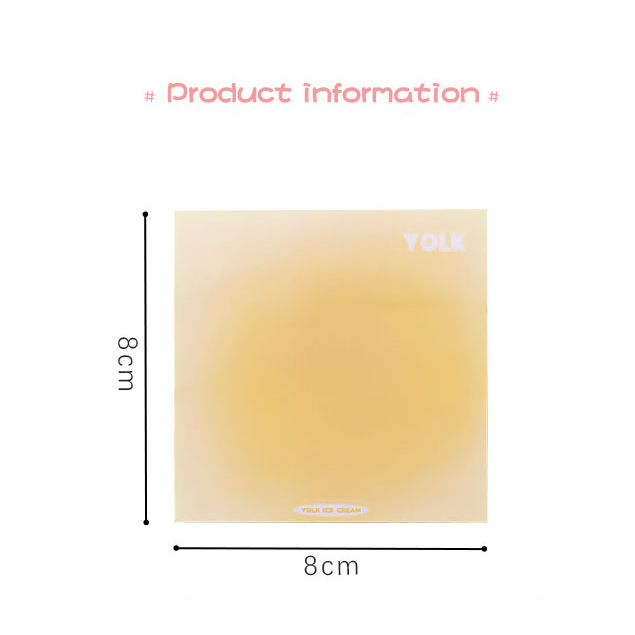 Tập 50 tờ giấy note ghi chú dày mịn Sticky Note 4 màu