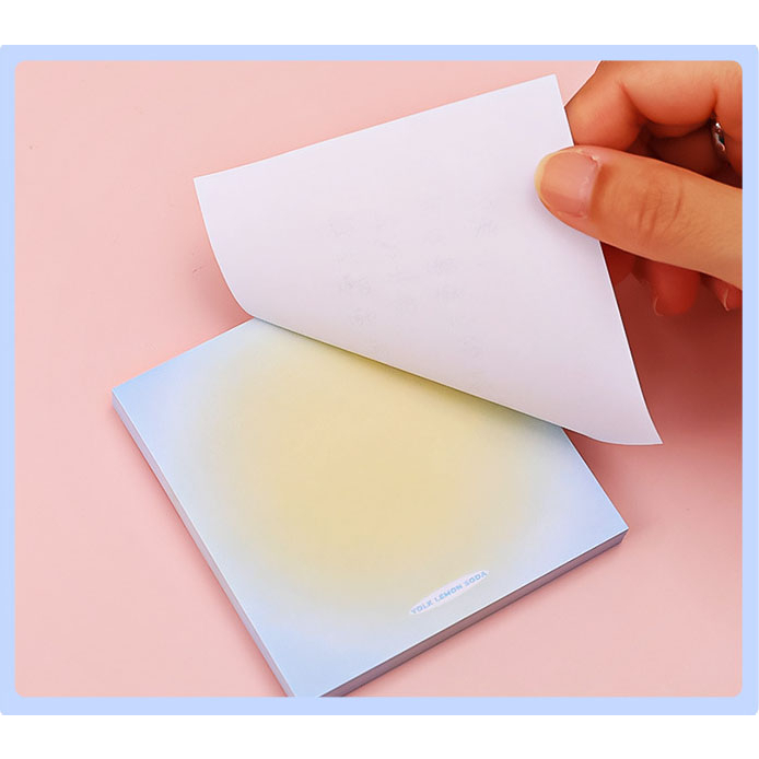 Tập 50 tờ giấy note ghi chú dày mịn Sticky Note 4 màu