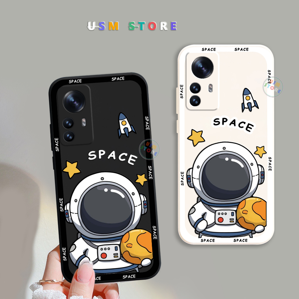 Ốp lưng Xiaomi 12 / 12X / 12S / 12 Pro/ 12S Pro / 12T Pro/ 12T, silicon dẻo, Phi Hành Gia Nasa