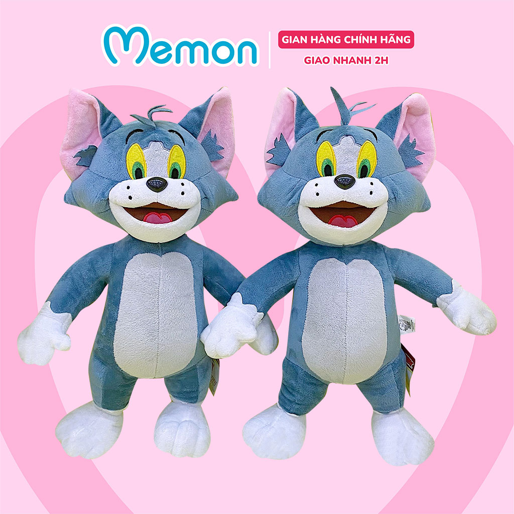 Gấu Bông Mèo Tom Cho Bé Trong Phim Hoạt Hình Tom & Jerry Cao Cấp Memon