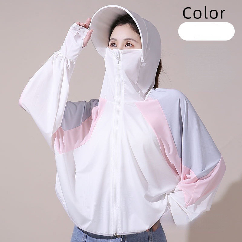 ÁO KHOÁC CÁNH DƠI CHỐNG TIA UV VÀNH RỘNG, VẢI LỤA MÁT