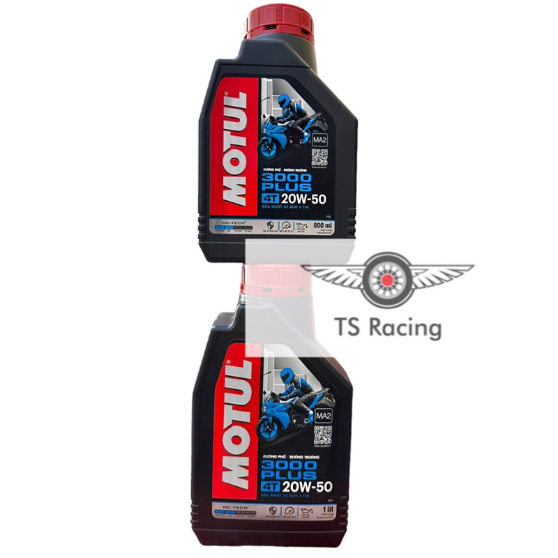 Nhớt motul 3000 plus 20w50 0.8L 1.0L - xe côn - xe số - chính hãng