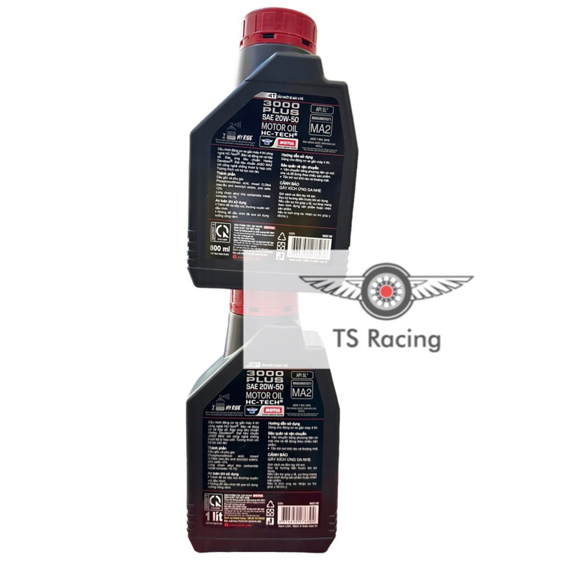Nhớt motul 3000 plus 20w50 0.8L 1.0L - xe côn - xe số - chính hãng