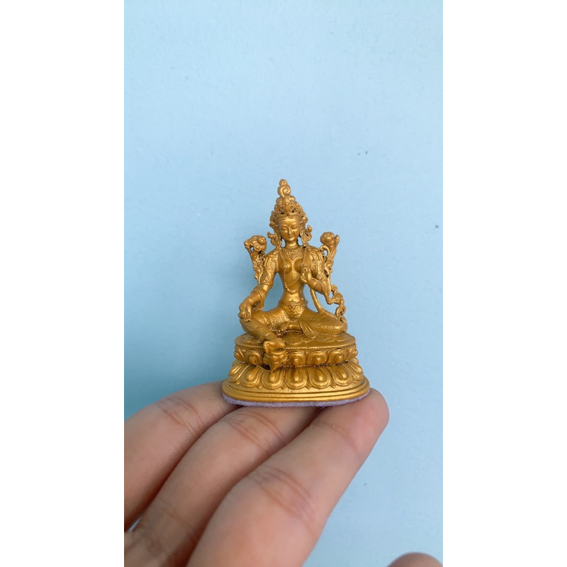 Tượng đồng đức Tara xanh mật tông