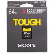 Thẻ nhớ sdxc tough g sony 64gb đọc/ ghi: 300/299mb/s