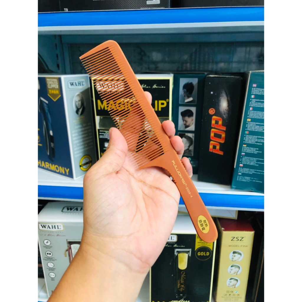 Lược sừng bản to đã mài chuốc chuyên cắt tông đơ