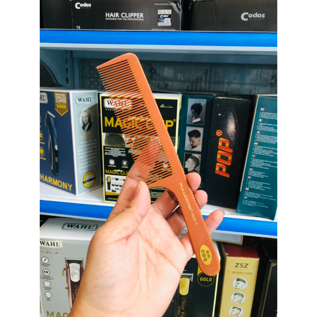 Lược sừng bản to đã mài chuốc chuyên cắt tông đơ