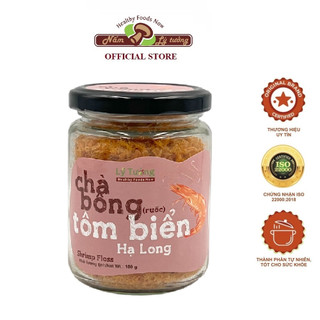 Chà bông tôm biển nấm lý tưởng 100g, ruốc tôm biển hạ long