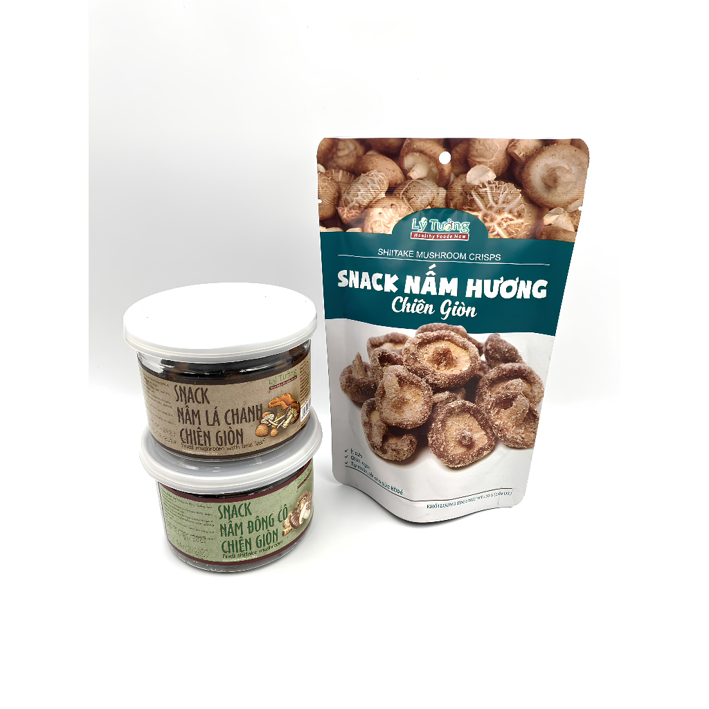 Snack Nấm Ăn Vặt Healthy Từ Nấm Nguyên Chất, Sản Xuất Tại Việt Nam