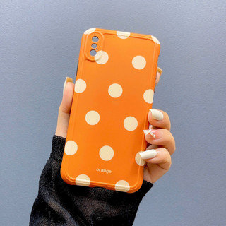 [ Iphone X/XS ] Ốp Lưng Silicon IMD Bảo Vệ Camera Chấm Bi