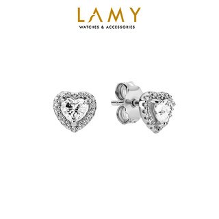 Khuyên tai bạc nữ CDE Retro Heart Shaped Earrings Silver CDE3008SV - Bạc cao cấp S925 ALE