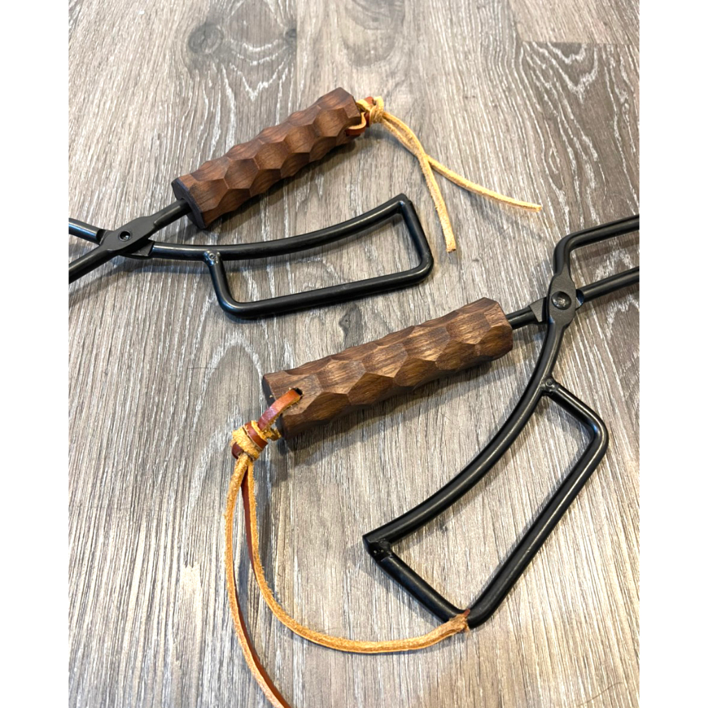 Kẹp gắp than hoa, củi - dã ngoại - cắm trại