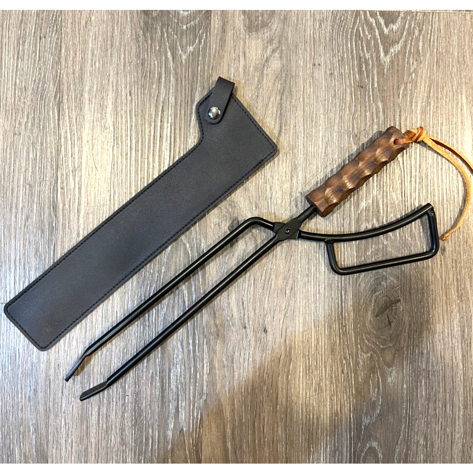 Kẹp gắp than hoa, củi - dã ngoại - cắm trại