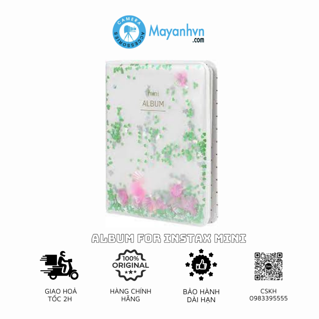 Album Instax Mini  - Album Instax 64 Tấm Kim Sa