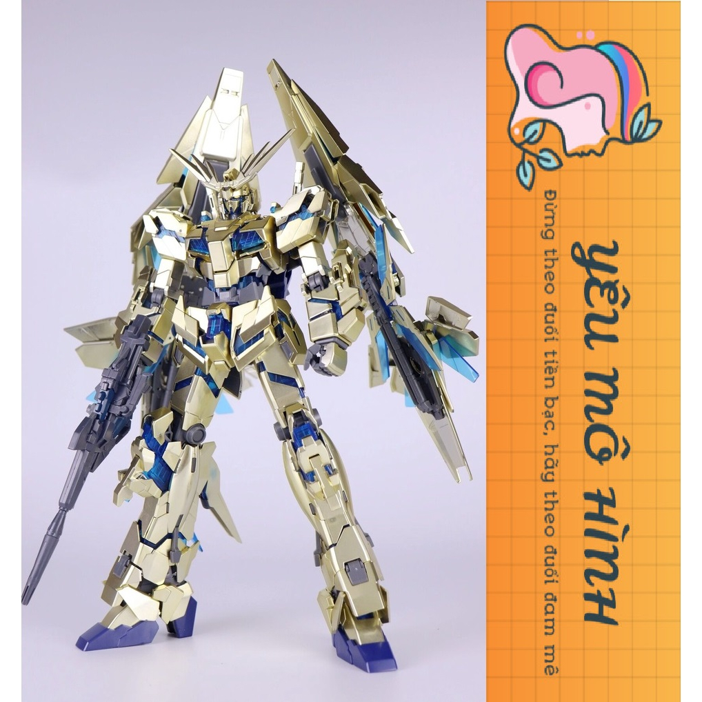 Mô hình Gundam MG Phenex RX-0 Uncorn 03 Tặng kèm Decal nước