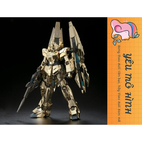 Mô hình Gundam MG Phenex RX-0 Uncorn 03 Tặng kèm Decal nước