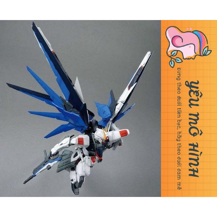 Mô hình Gundam MG Freedom Tặng kèm Base trưng bày và Decal nước