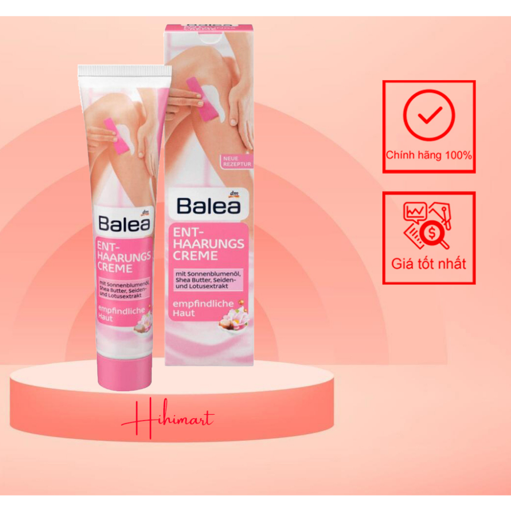 TẨY LÔNG BALEA 125ML ĐỨC (thanh lý móp vỏ nhẹ)