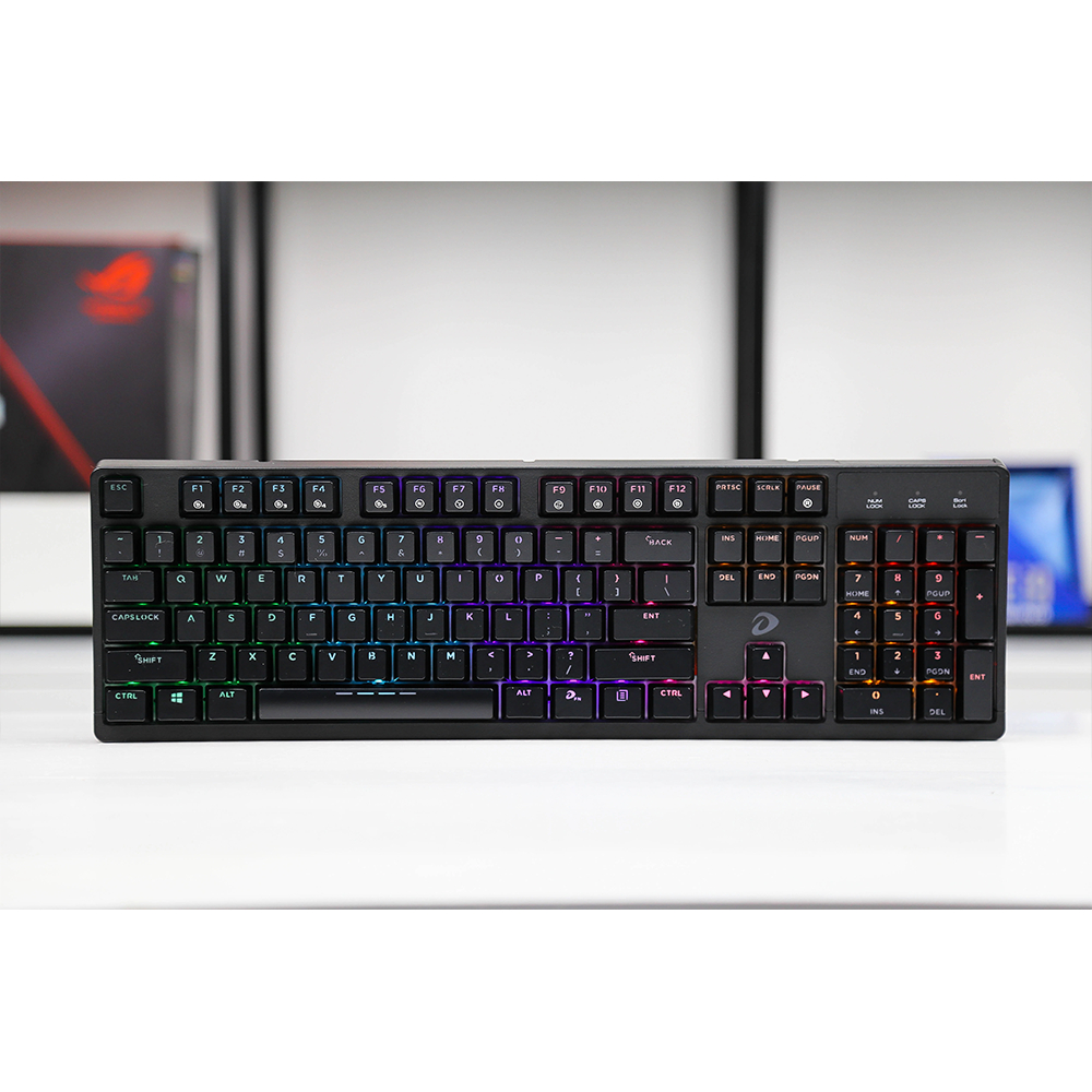 Bàn Phím Cơ Dareu EK1280S - Đèn Led Mutil - Keycap ABS - Switch D Độc Quyền - Chống Nước - Bảo Hành 24 Tháng