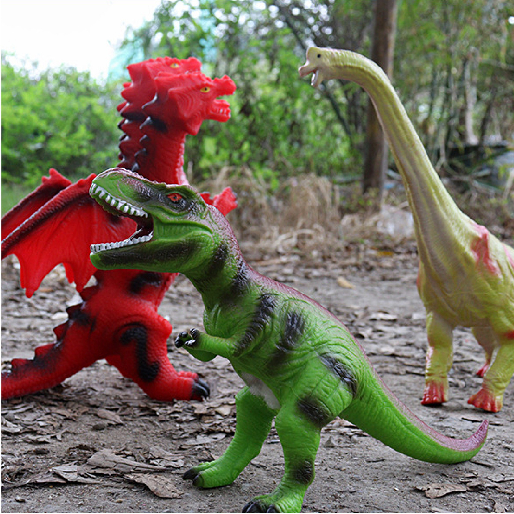 Đồ Chơi Mô Hình Khủng Long Bằng Cao Su Mềm Có Âm Thanh Chất Lượng Cao Cho Bé