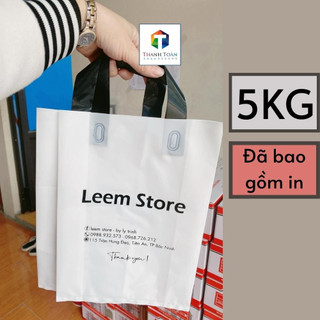 Túi ép quai in theo yêu cầu, Xưởng in túi bóng, túi nilon hồng, túi nilon trắng, túi nilon đỏ