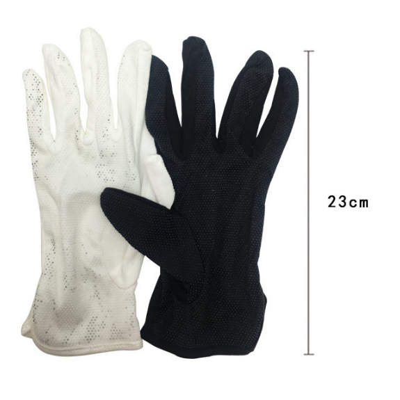 Ảo thuật găng tay hóa khăn dài loại tốt bao tay vải xịn dày không lộ khăn bên trong