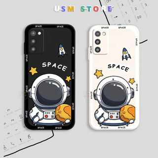 Ốp lưng Samsung A03s, silicon dẻo, Phi Hành Gia Nasa