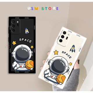 Ốp lưng Samsung Note 20 Ultra, silicon dẻo, Phi Hành Gia Nasa