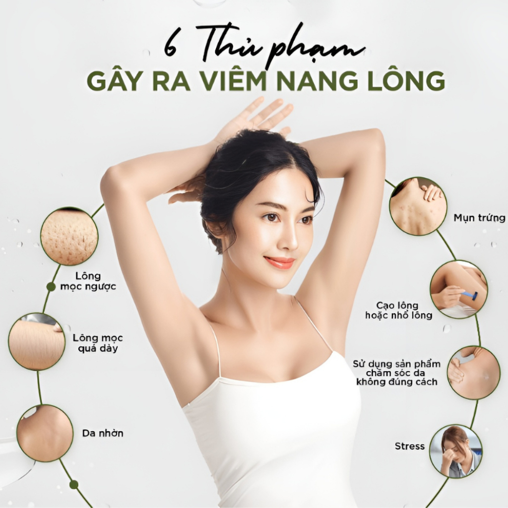 Xịt Viêm Nang Lông Herfocus Giúp Giảm Mụn Lưng Viêm Lỗ Chân Lông Mee Natural 2% BHA 100ml