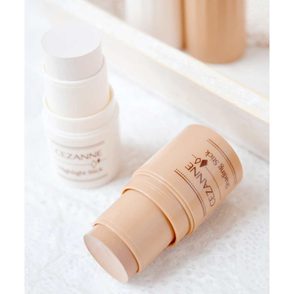 Phấn tạo khối bắt sáng Cezanne Highlight Stick Nhật Bản tạo hiệu ứng lấp lánh 5g