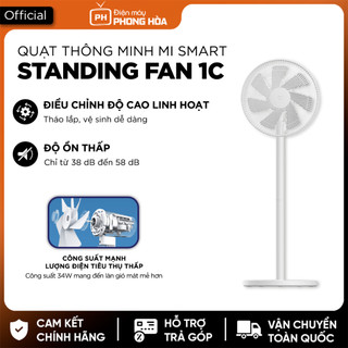 Quạt thông minh Xiaomi Smart Standing Fan 1C (2Lite)- Kết nối APP- Bản nội địa
