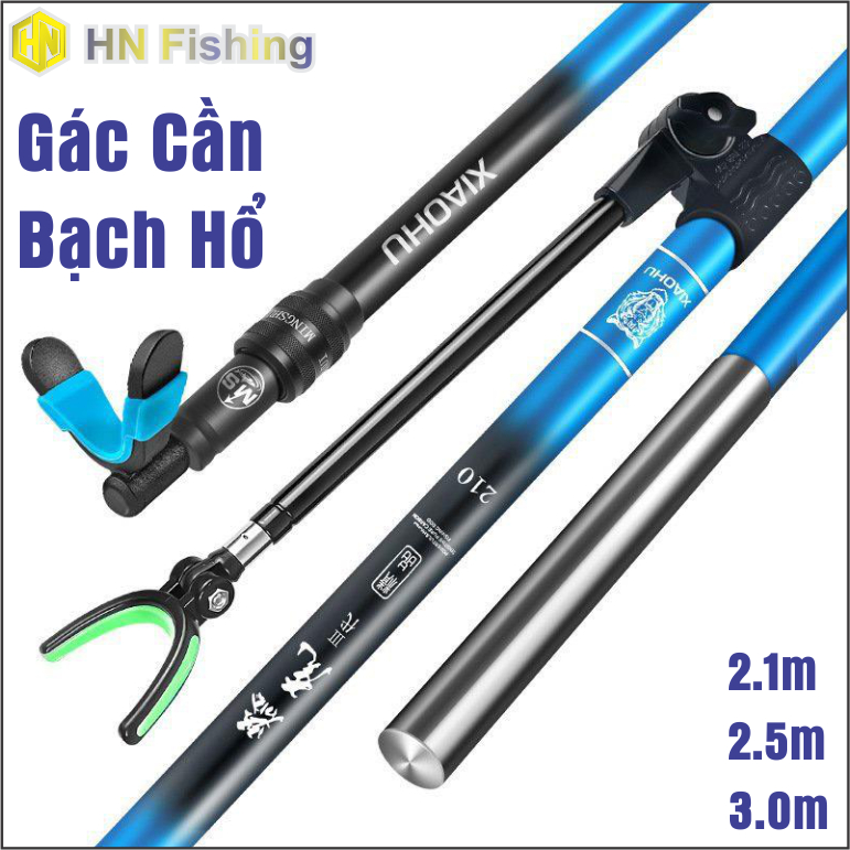 Gác cần câu tay carbon Xiaohu Bạch Hổ. Gác cần câu săn hàng. Hoàng Nam Fishing