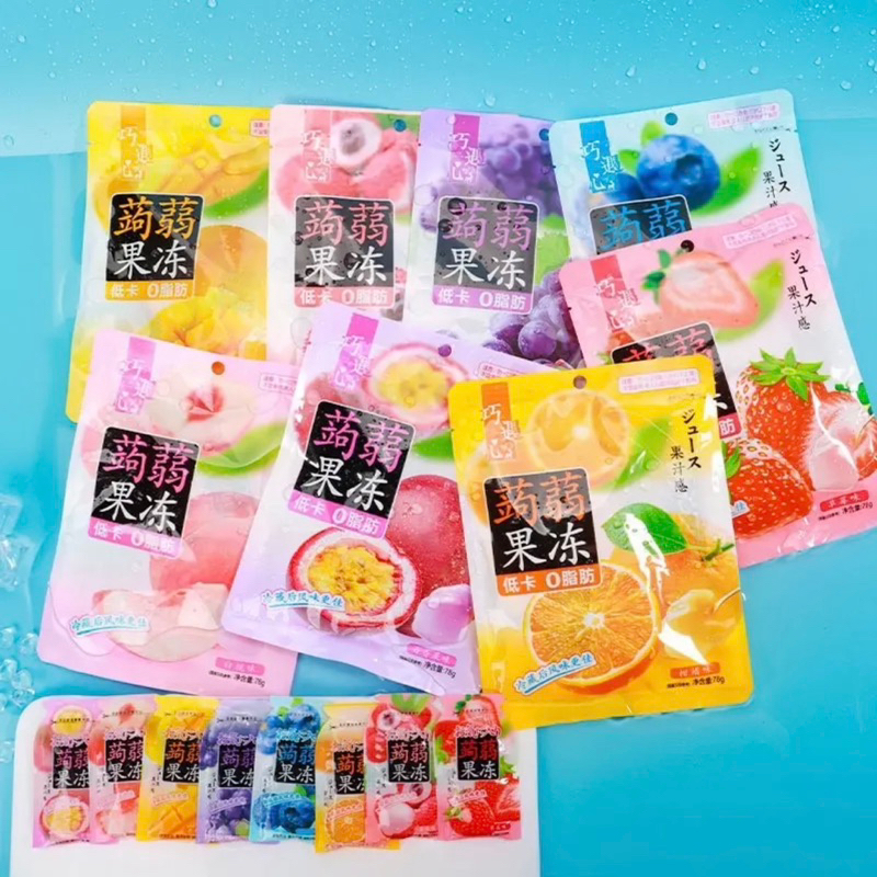 Thạch Hoa Quả Đủ Vị Thơm Ngon 1 túi 10gói nhỏ