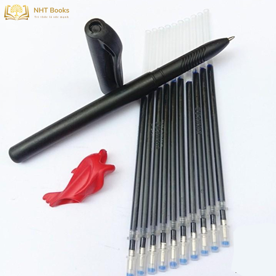 Bút mực tự bay màu NHT Books bay màu sau 5 -10 phút bút luyện viết cho các bộ tập viết in chìm